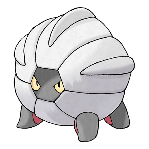 Shelgon official artwork