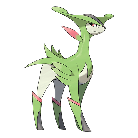 Virizion official artwork