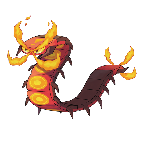 Centiskorch official artwork