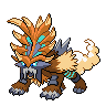 Gouging Fire shiny sprite