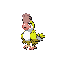 Squawkabilly Yellow Plumage shiny sprite